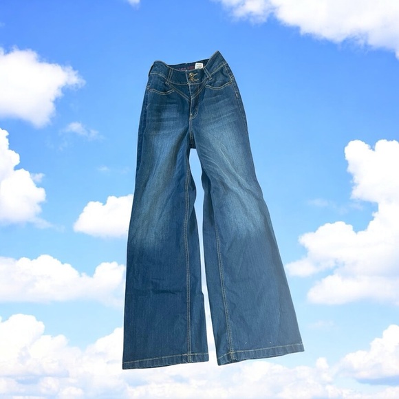 Cruel Girl Denim Flare Jeans - Picture 1 of 5